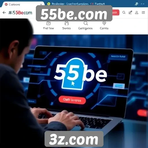 Segurança e privacidade no 55be.com