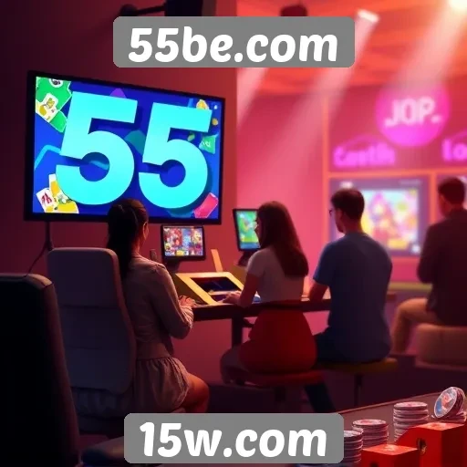 Experiência de usuário no site de jogos 55be